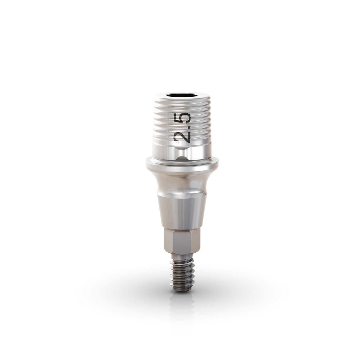 GM Exact Titanium Base with Removable Screw, Titanium, 4.5x4x0.8 mm