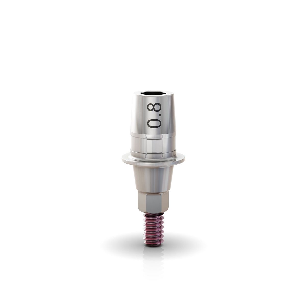 GM Titanium Base C with Neo Removable screw 0.8 mm