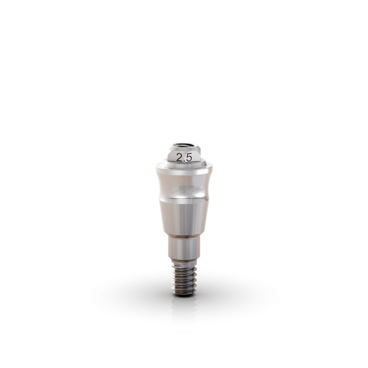 GM Micro Abutment, Titanium, 2.5 mm