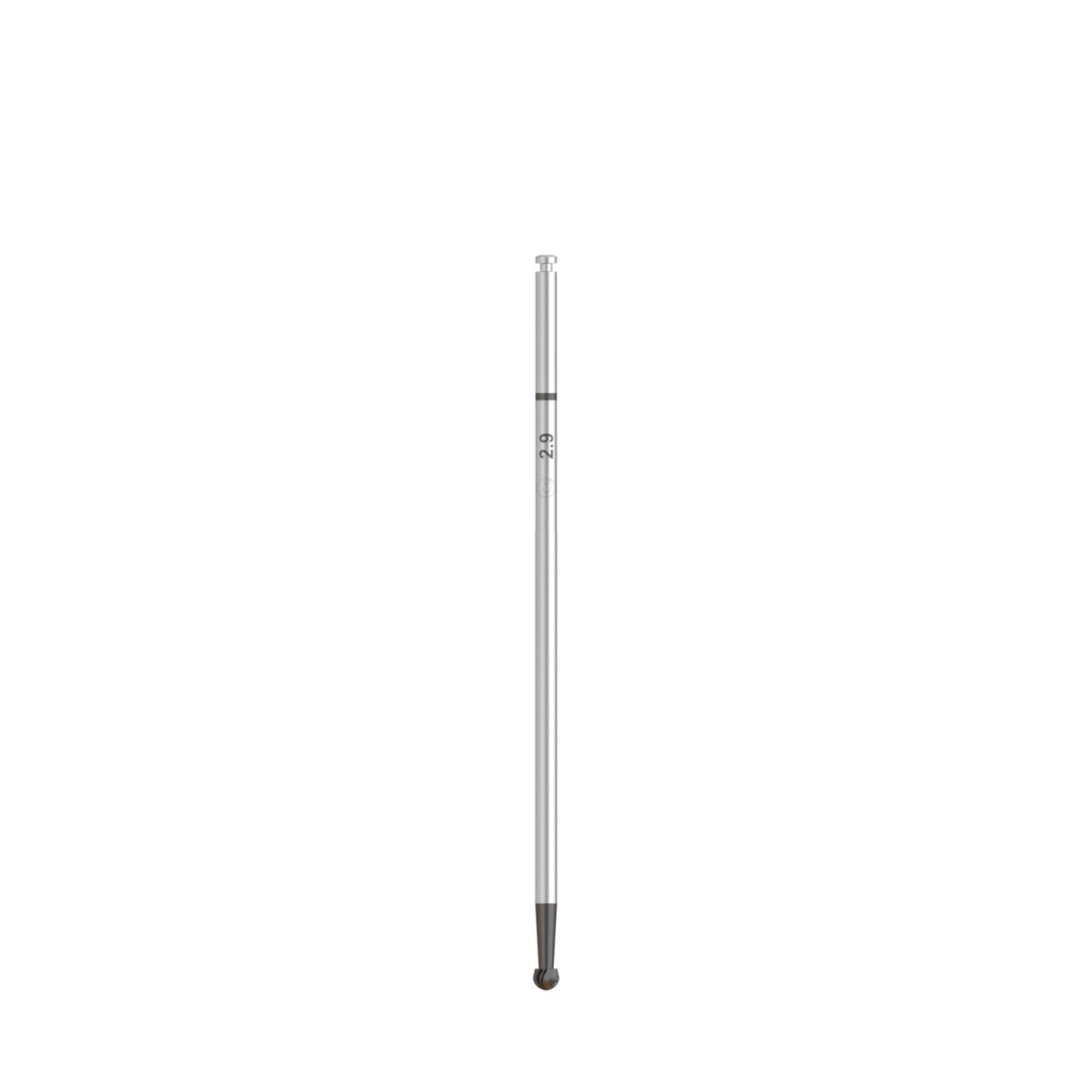 Spherical Drill for Zygomatic, Stainless Steel, 2.9 mm
