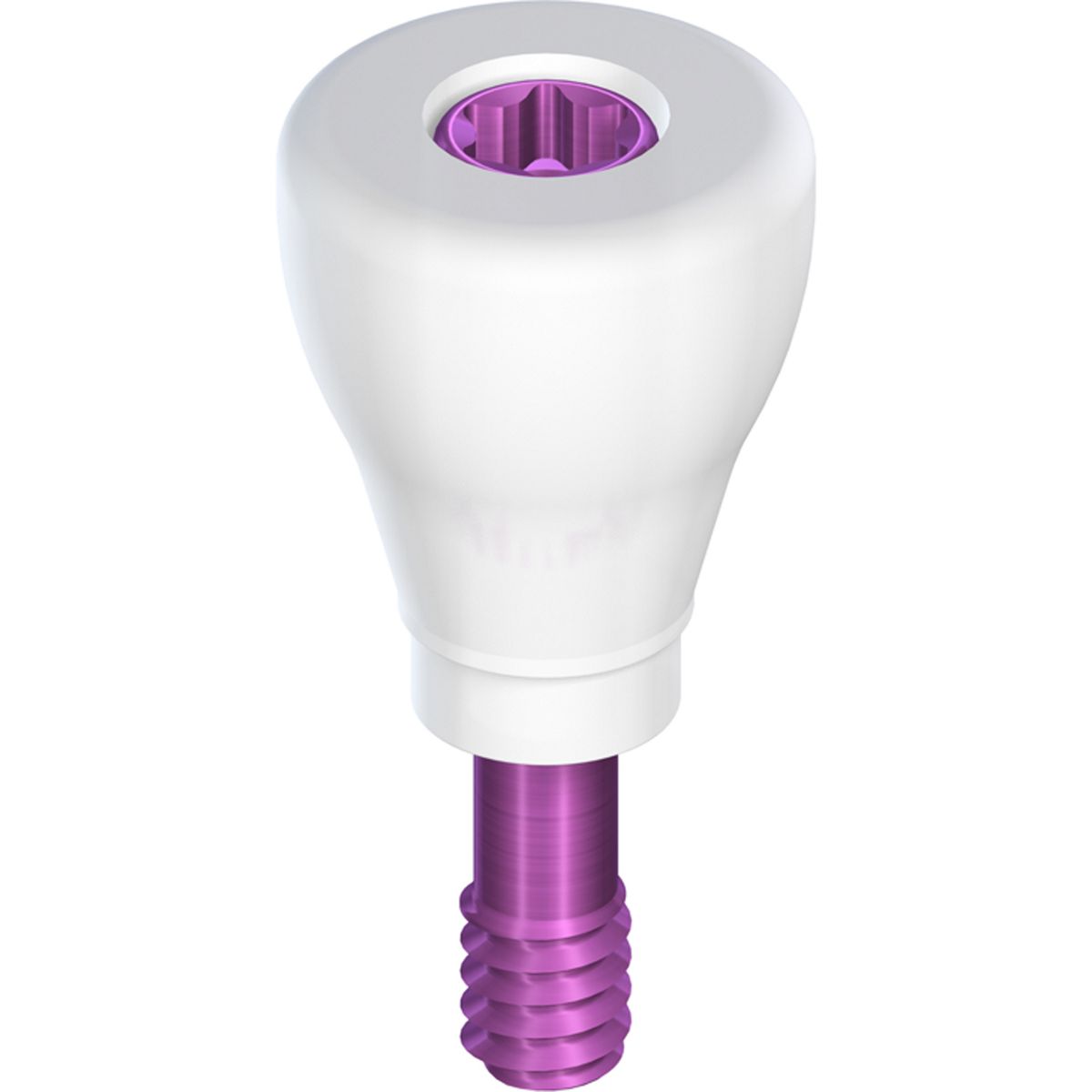 RC Healing abutment, conical, d 5mm, h 4, ZrO2/TAN