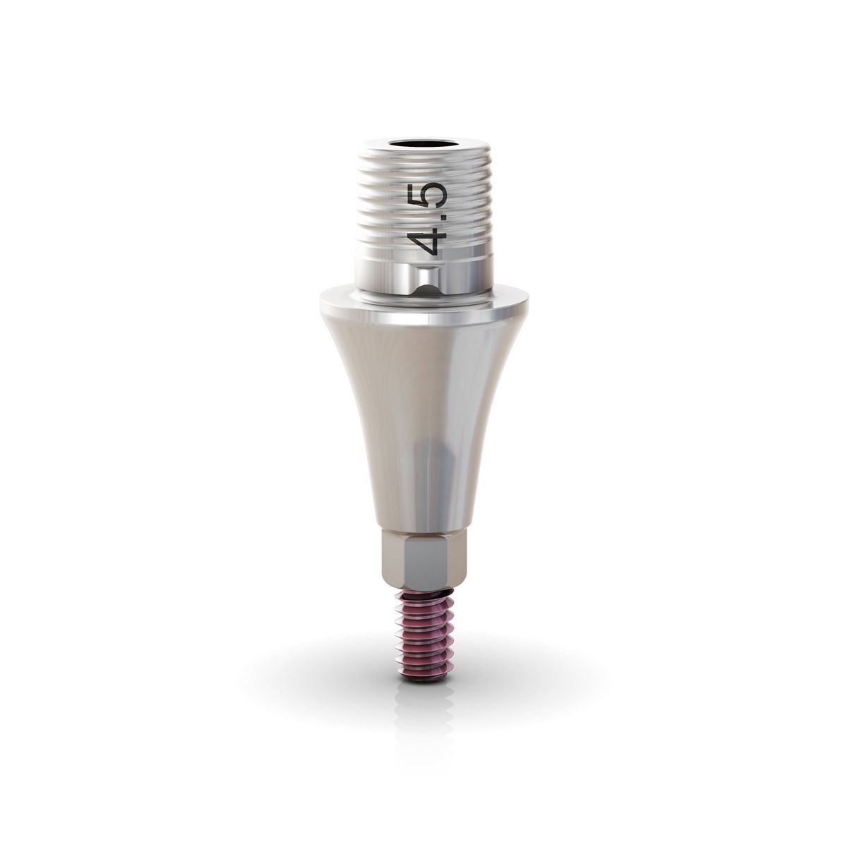 GM Titanium Base With Neo Removable Screw 5.5X4X4.5 mm