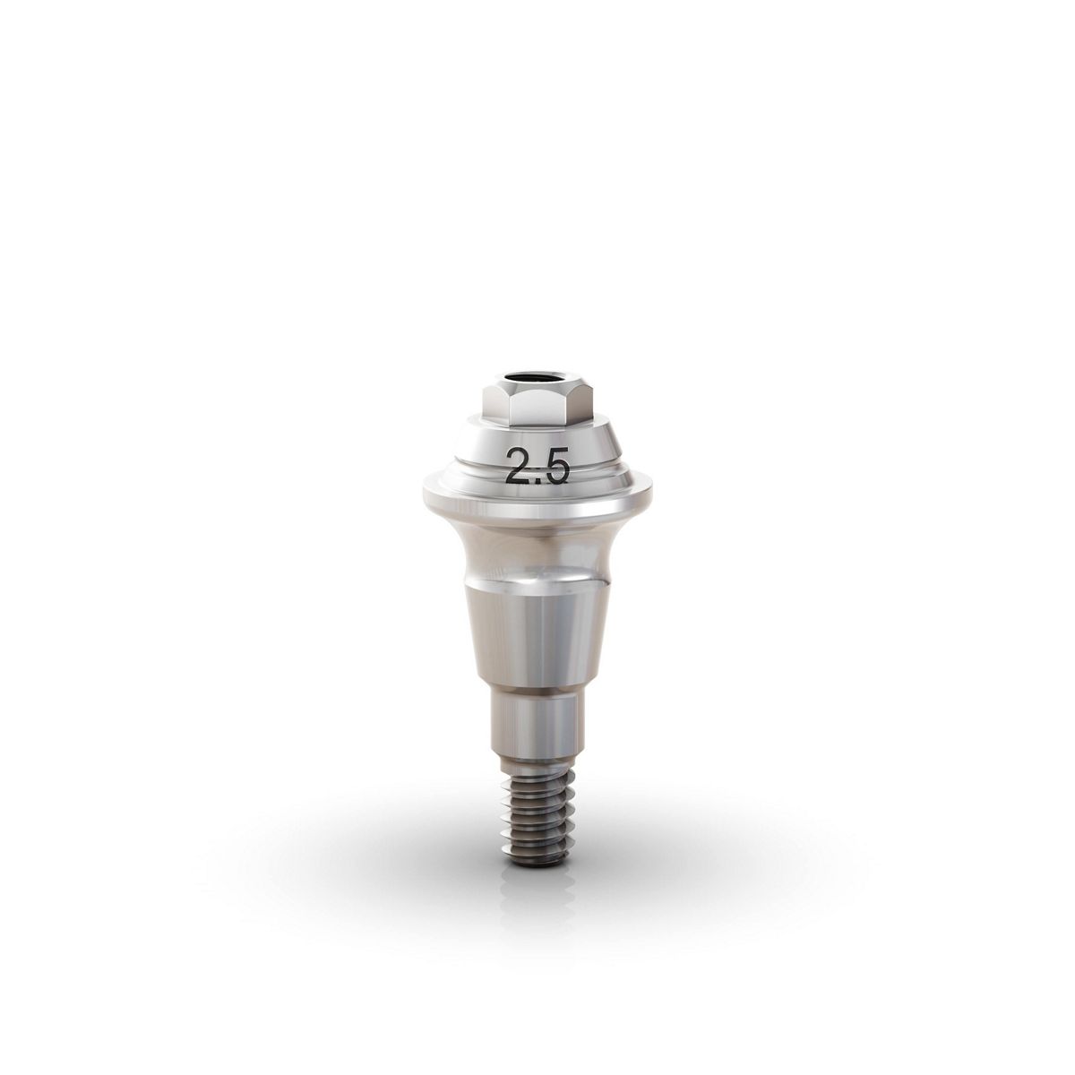 GM Mini Conical Abutment, Titanium, 2.5 mm