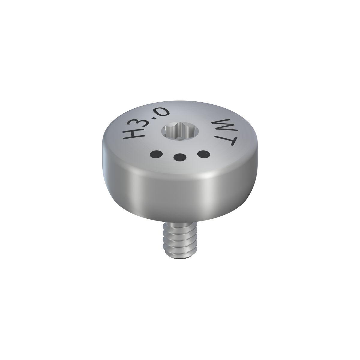 WT Healing Cap, D 7.2mm, H 3mm, Ti