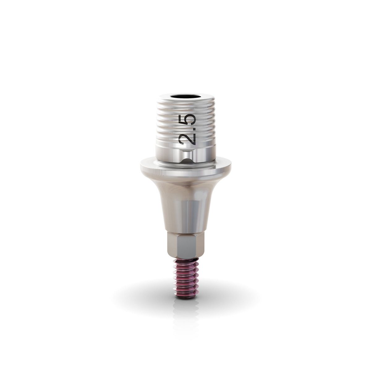 GM Titanium Base With Neo Removable Screw 5.5X4X2.5 mm