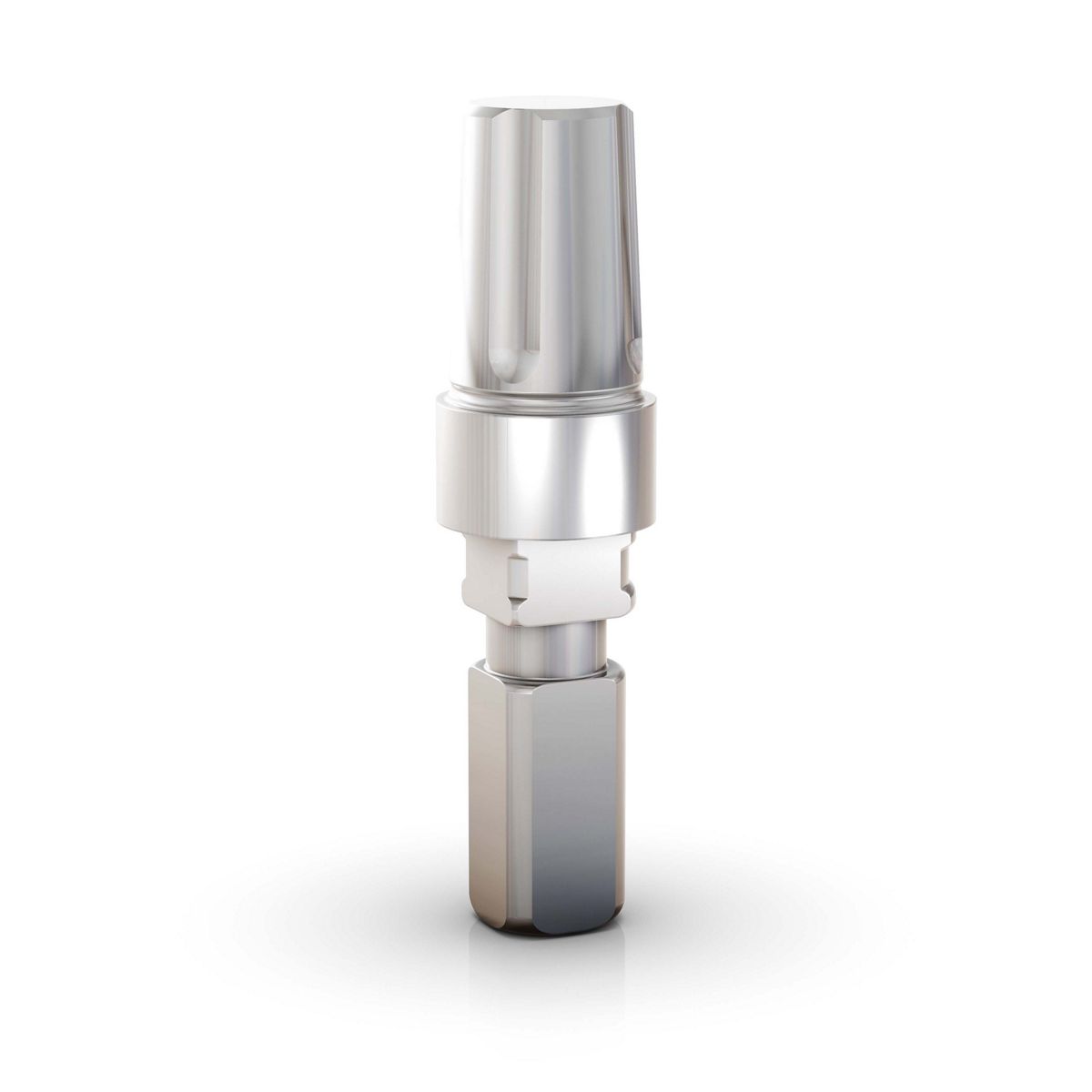 Universal Abutment Hybrid Repositionable Analog, Titanium, 4.5X6 mm