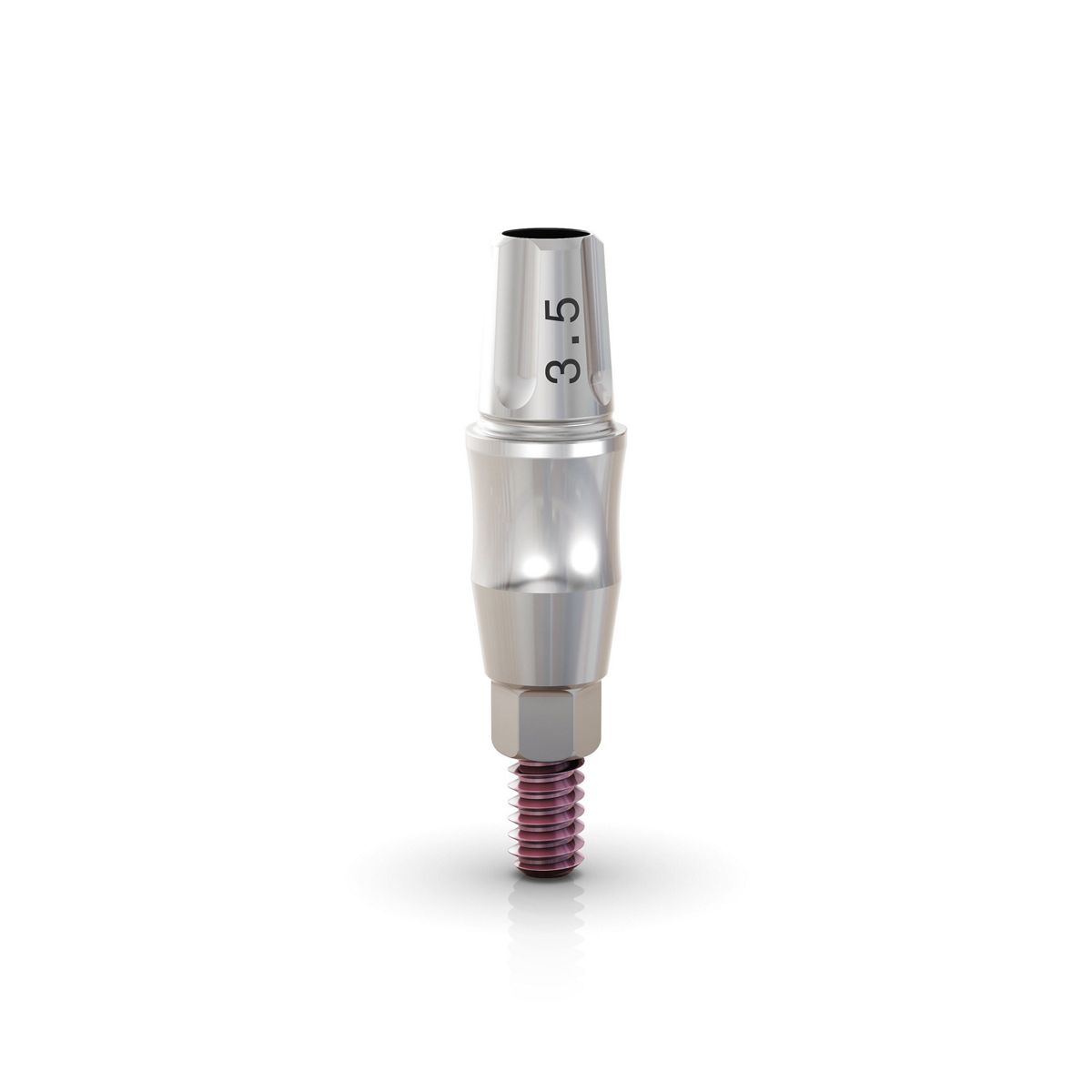 GM Universal Abutment Removable Screw 3.3X4X3.5 mm