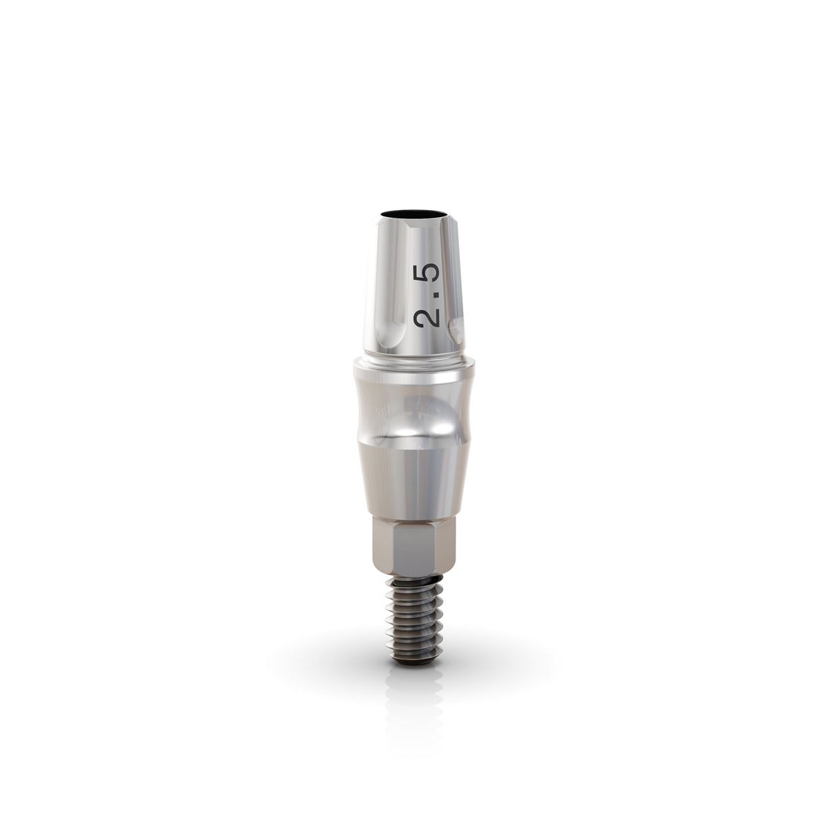 GM Universal Abutment Removable Screw 3.3X4X2.5 mm