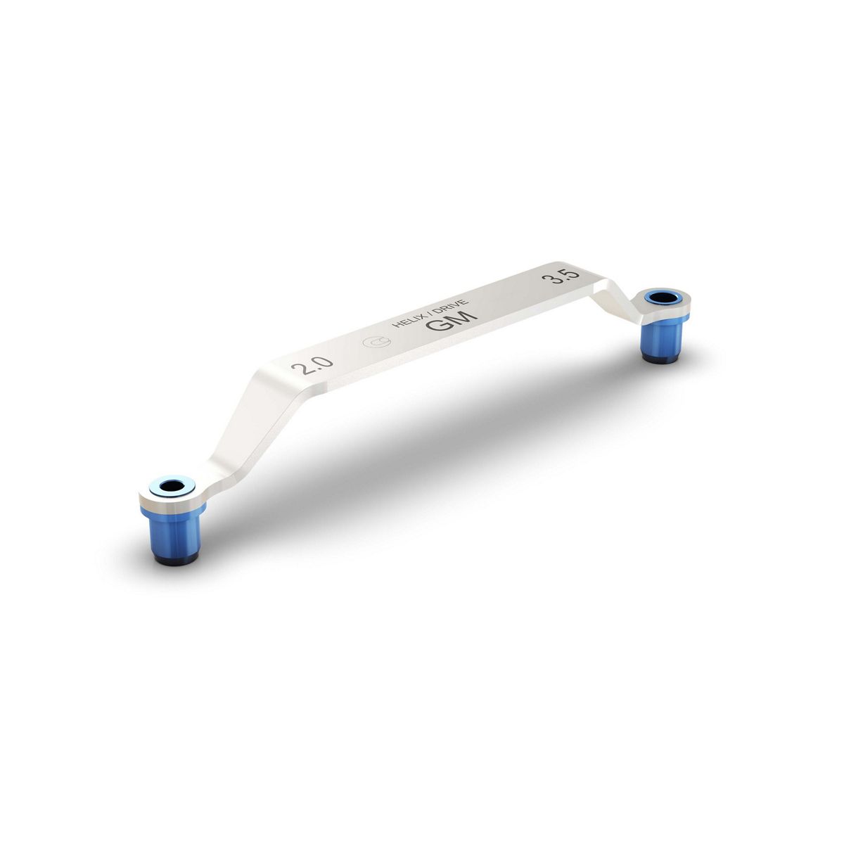 Regular Guided Surgery Drill Guide, Titanium/Stainless Steel, 2.0/3.5 mm