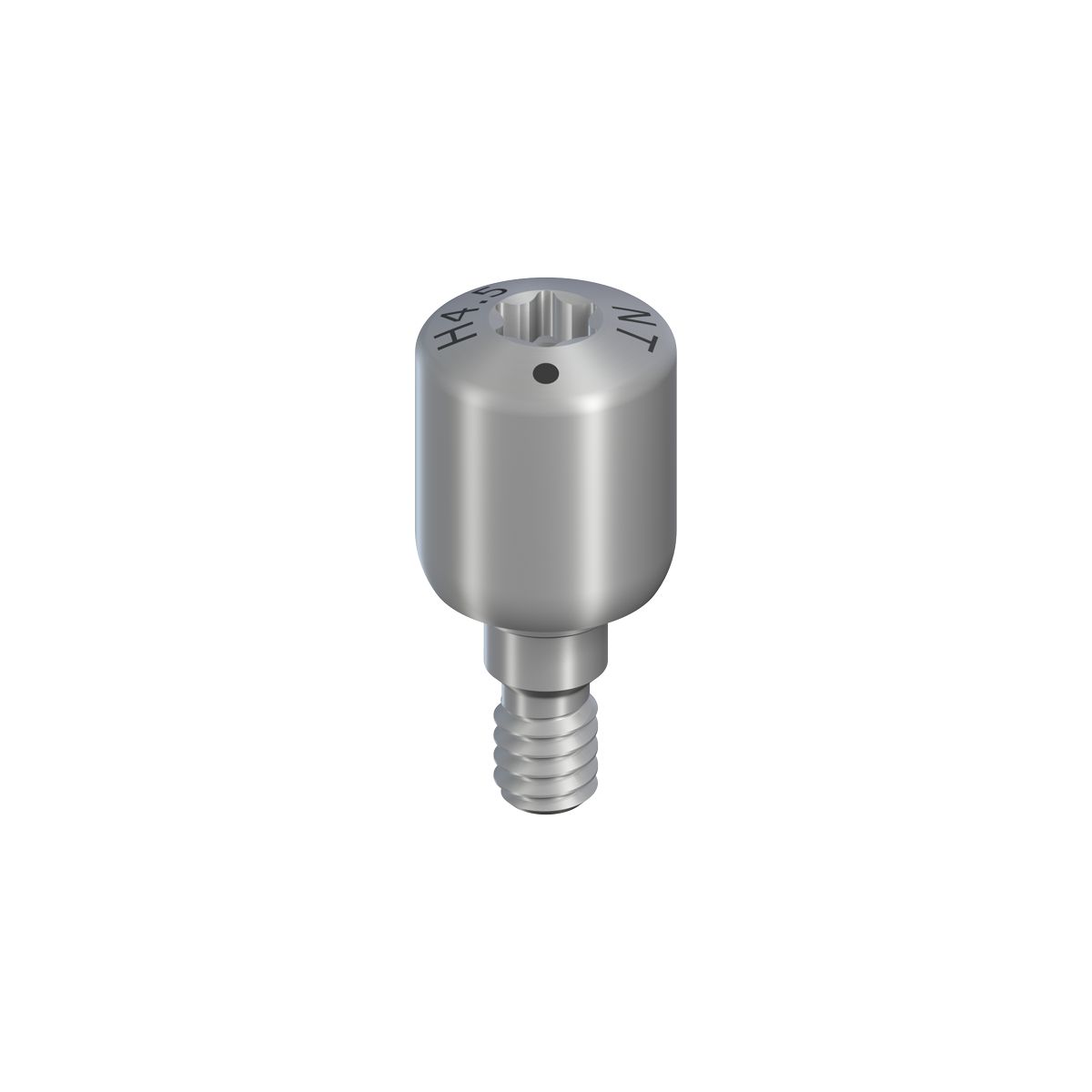 NT Healing Cap, D 4mm, H 4.5mm, Ti