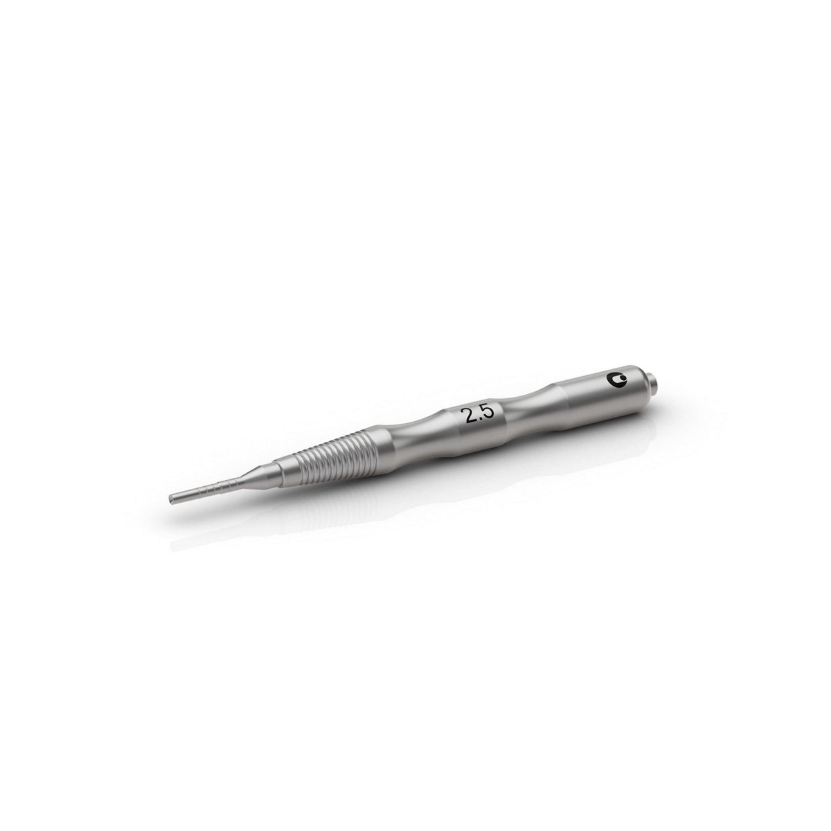 Concave Osteotome, Stainless Steel, 2.5 mm