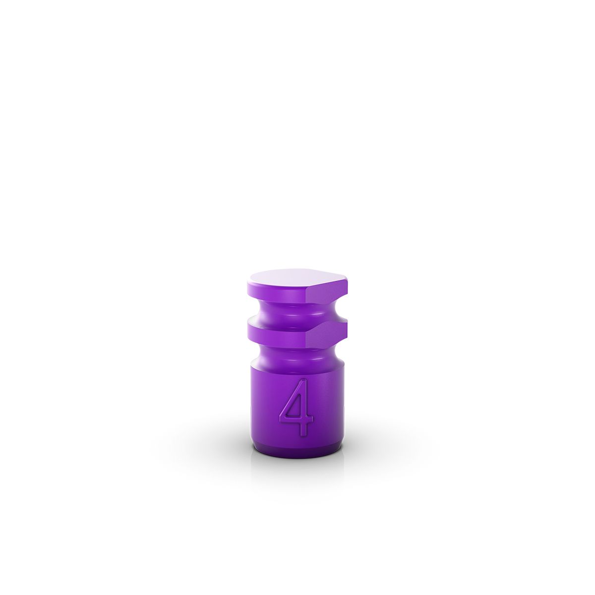 Click Universal Abutment Impression Coping, Polymer, 4.5x4mm
