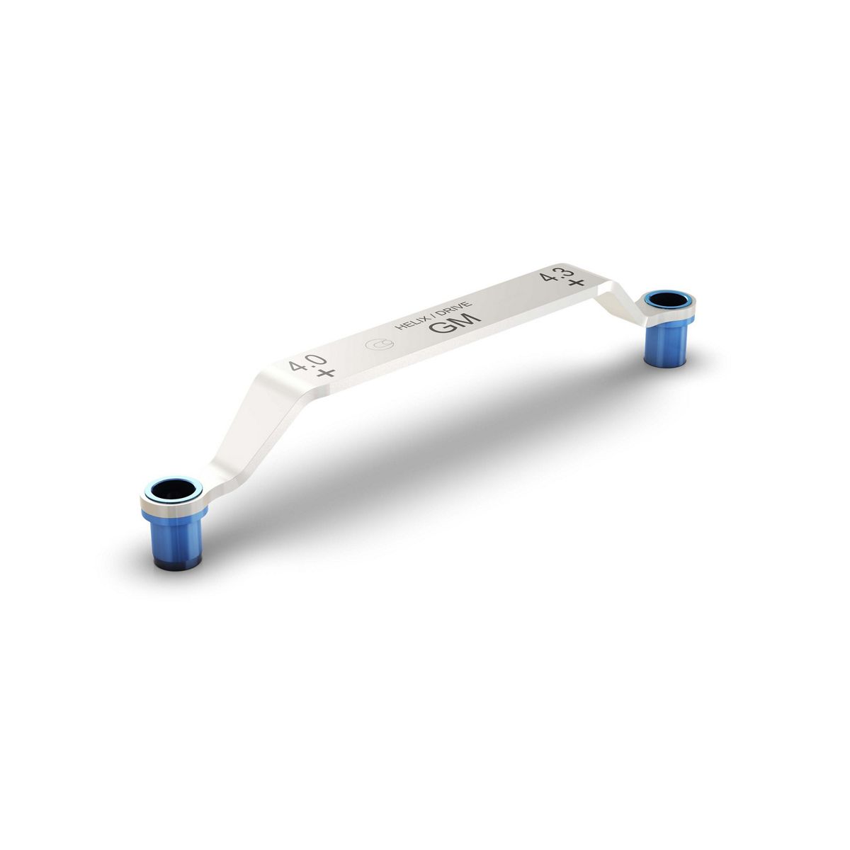 Regular Tapered Contour Guided Surgery Drill Guide, Titanium/Stainles Steel, 4.0/4.3 mm