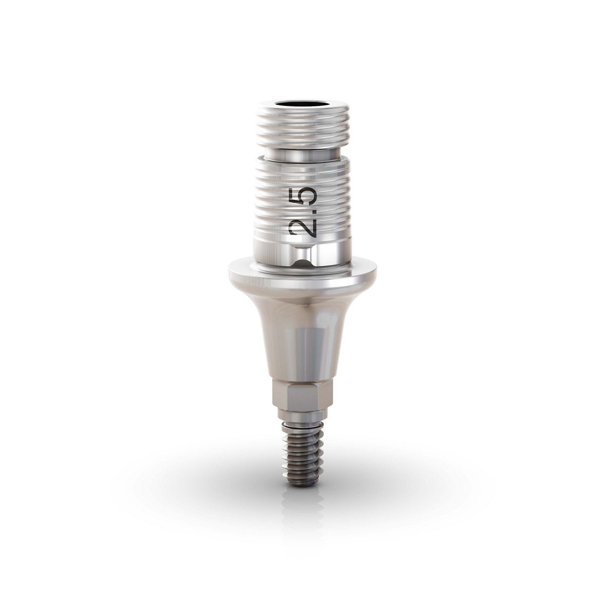 GM Exact Titanium Base with Removable Screw, Titanium, 5.5x6x0.8 mm