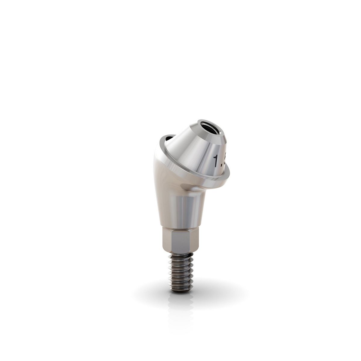 GM Mini Conical Abutment 30 with removable screw 1.5 mm