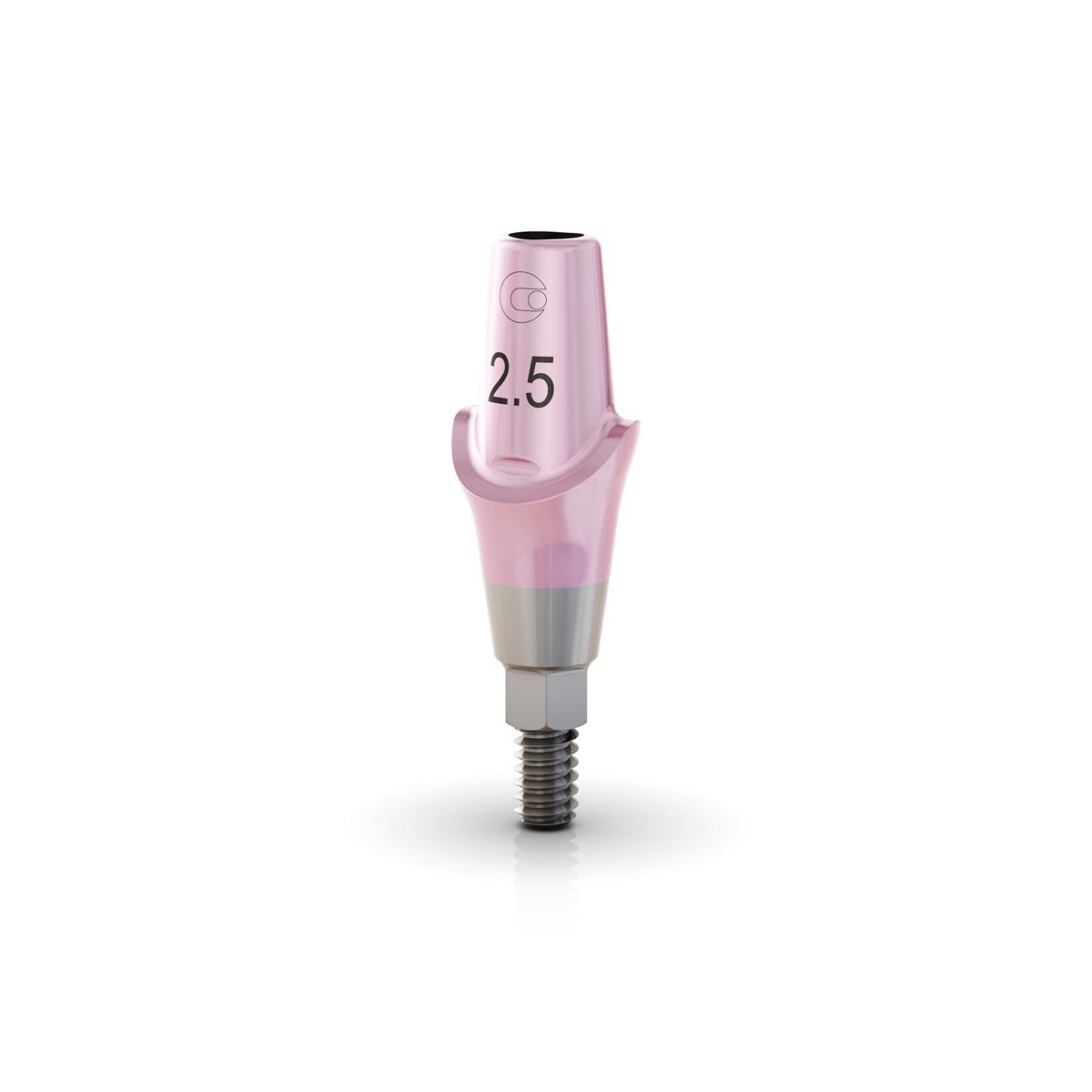 GM Lateral Anatomic Abutment Removable Screw 2.5 mm