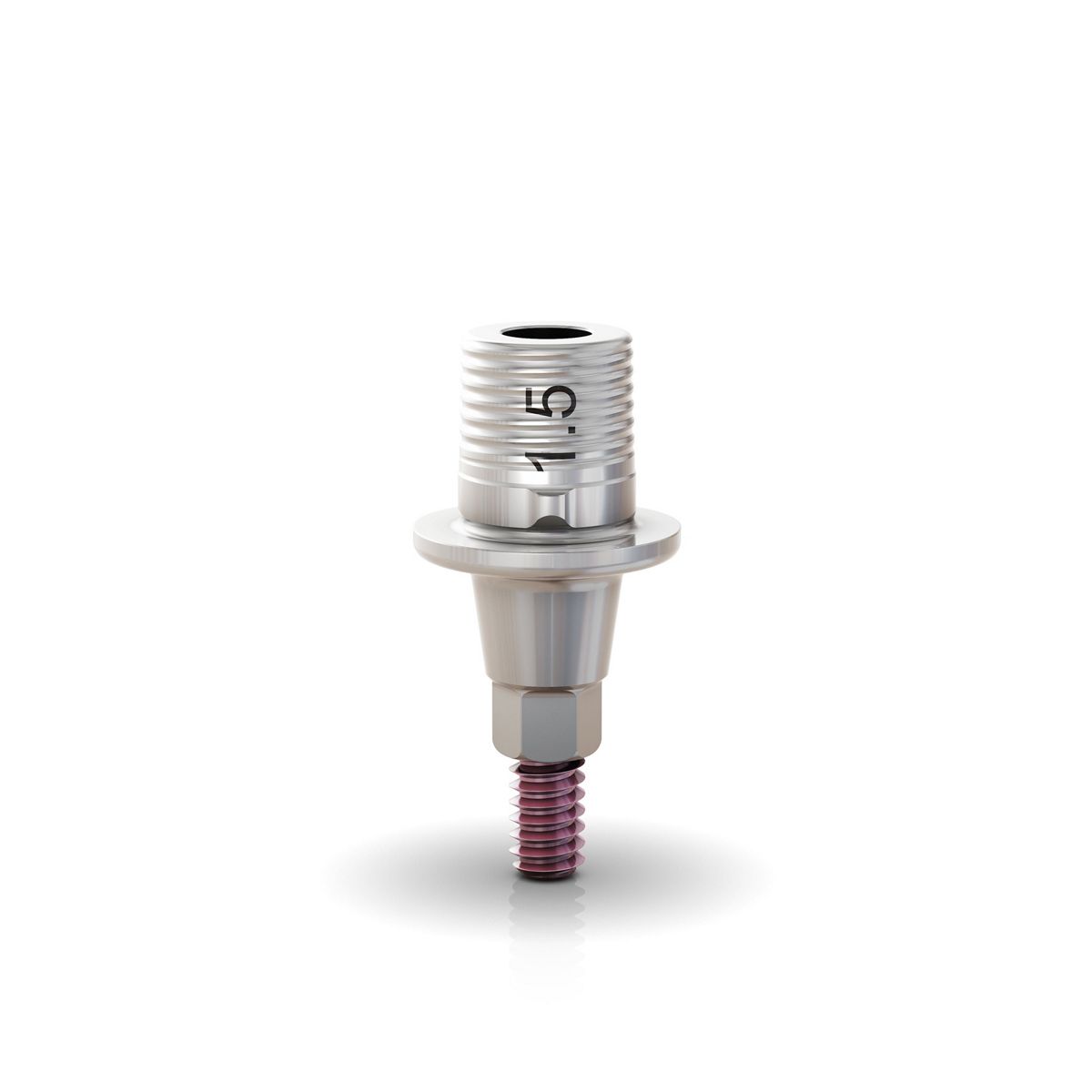 GM Titanium Base With Neo Removable Screw 5.5X4X1.5 mm