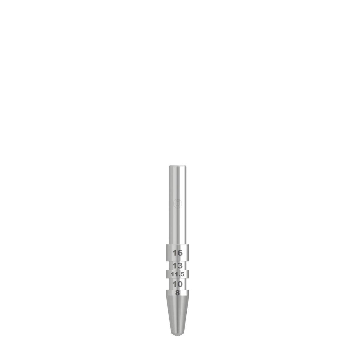 Tapered X-Ray Positioner, Titanium, 5 mm