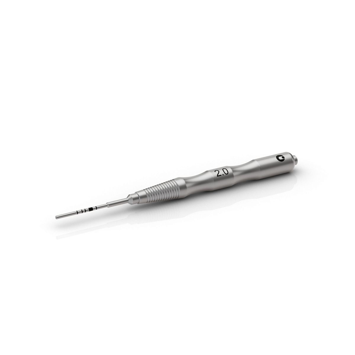Concave Osteotome, Stainless Steel, 2.0 mm