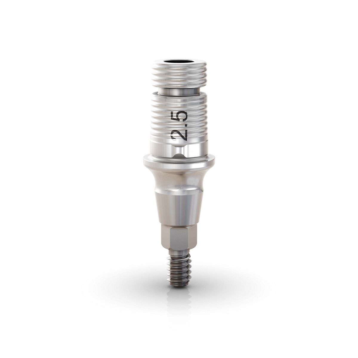 GM Exact Titanium Base with Removable Screw, Titanium, 4.5x6x0.8 mm