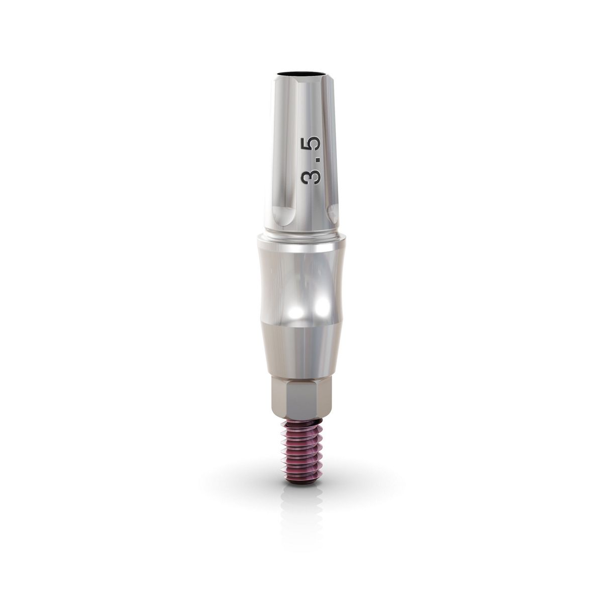 GM Universal Abutment Removable Screw 3.3X6X3.5 mm