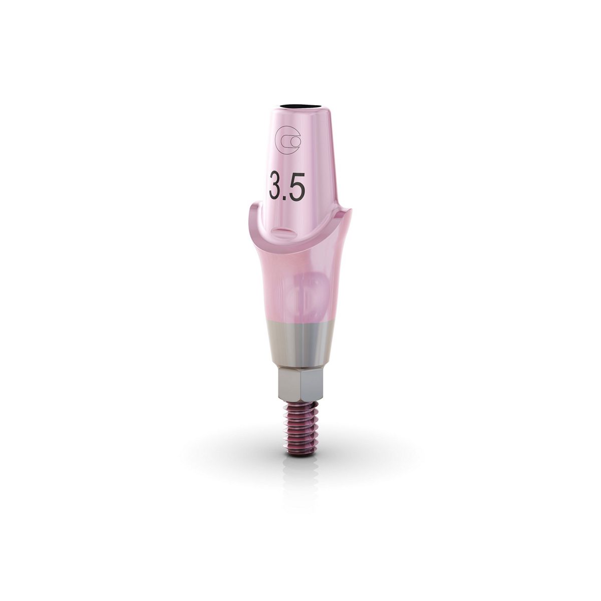 GM Lateral anatomic abutment removable screw 3.55 mm