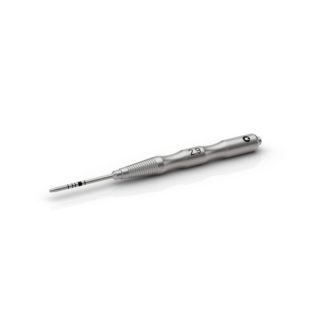 Concave Osteotome, Stainless Steel, 2.9 mm